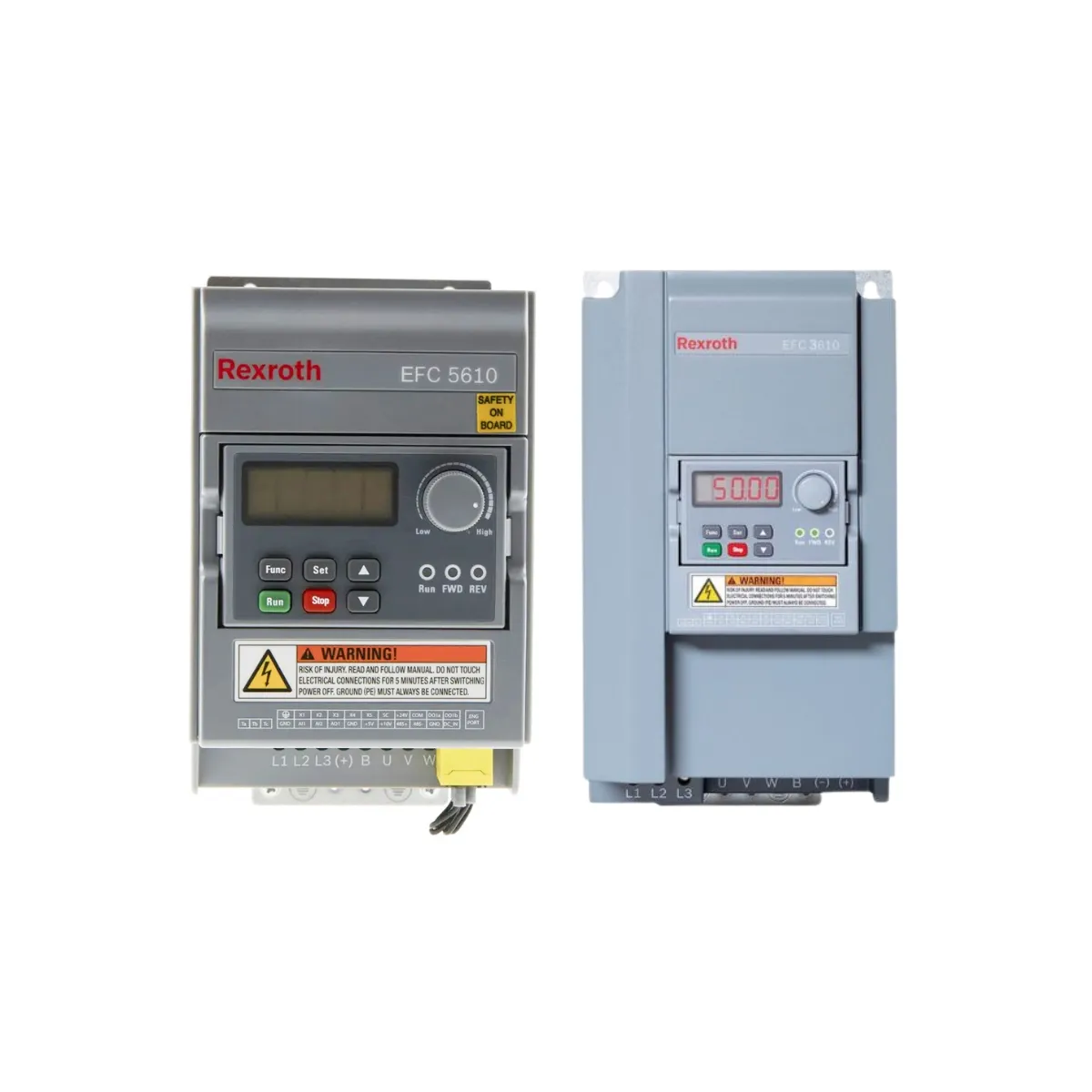 Bosch Rexroth EFC 3610 and EFC 5610 AC frequency converters