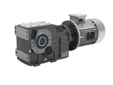 Transtecno ITB helical bevel cast iron gearmotor with electric motor