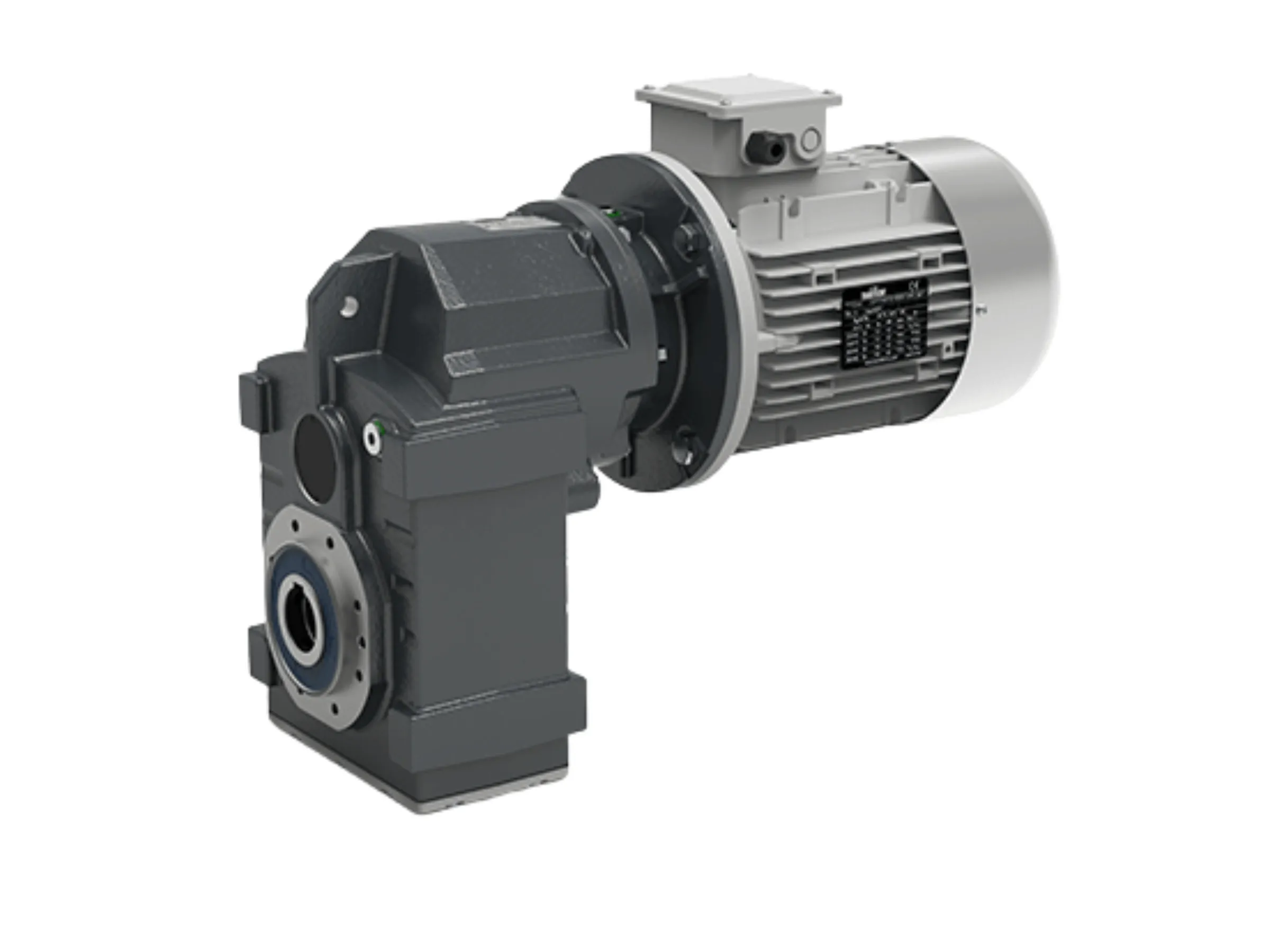 Transtecno ITS helical parallel cast iron gearmotor with electric motor