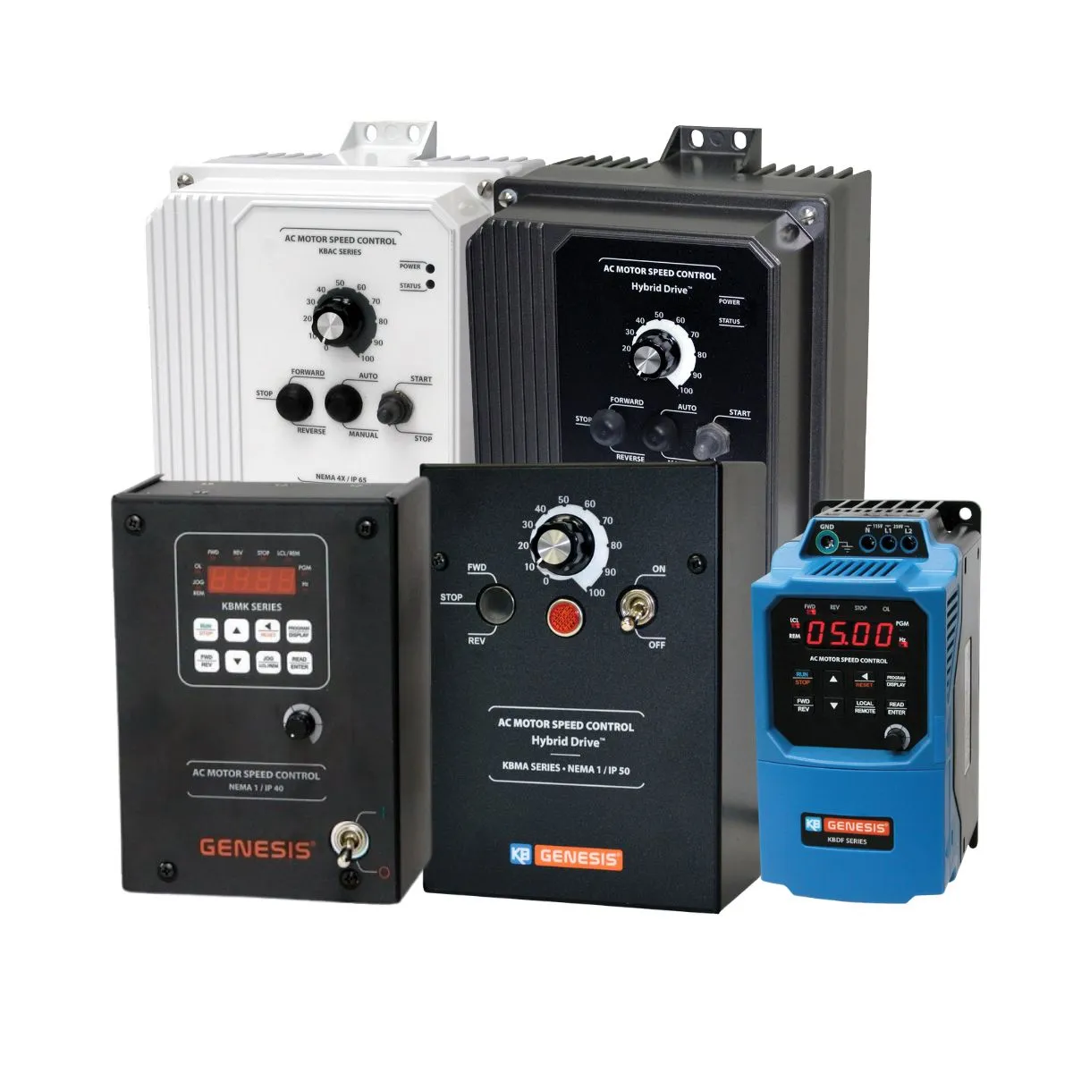 KB Electronics AC drives for industrial motor speed control