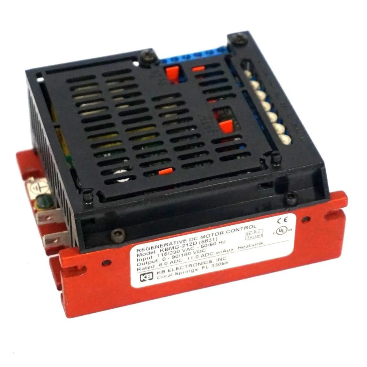 KB Electronics KBMG Series ultracompact 4-quadrant regenerative DC motor control unit