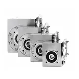 Stainless steel worm gearbox for food and marine applications