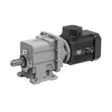 Transtecno CMG series helical in-line gearmotor with aluminium housing and three phase electric motor