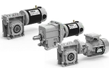 Transtecno Alu DC gearmotor with aluminium gearbox and DC electric motor