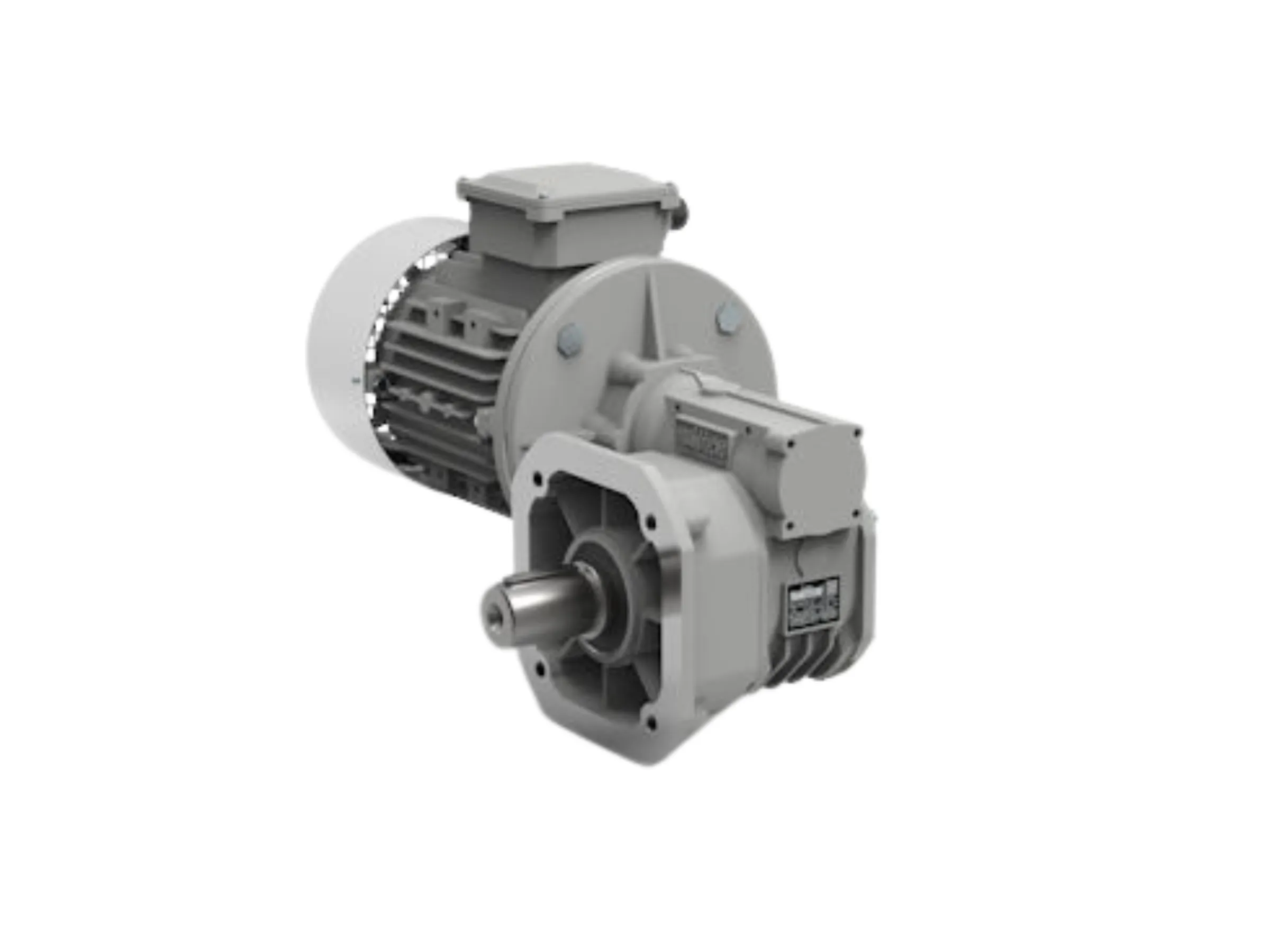 Transtecno POK worm gearmotor with aluminium housing for poultry and livestock feeding systems