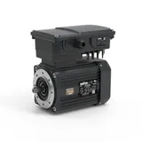 Transtecno TVR2 motor with smart integrated frequency converter in black IP66 housing