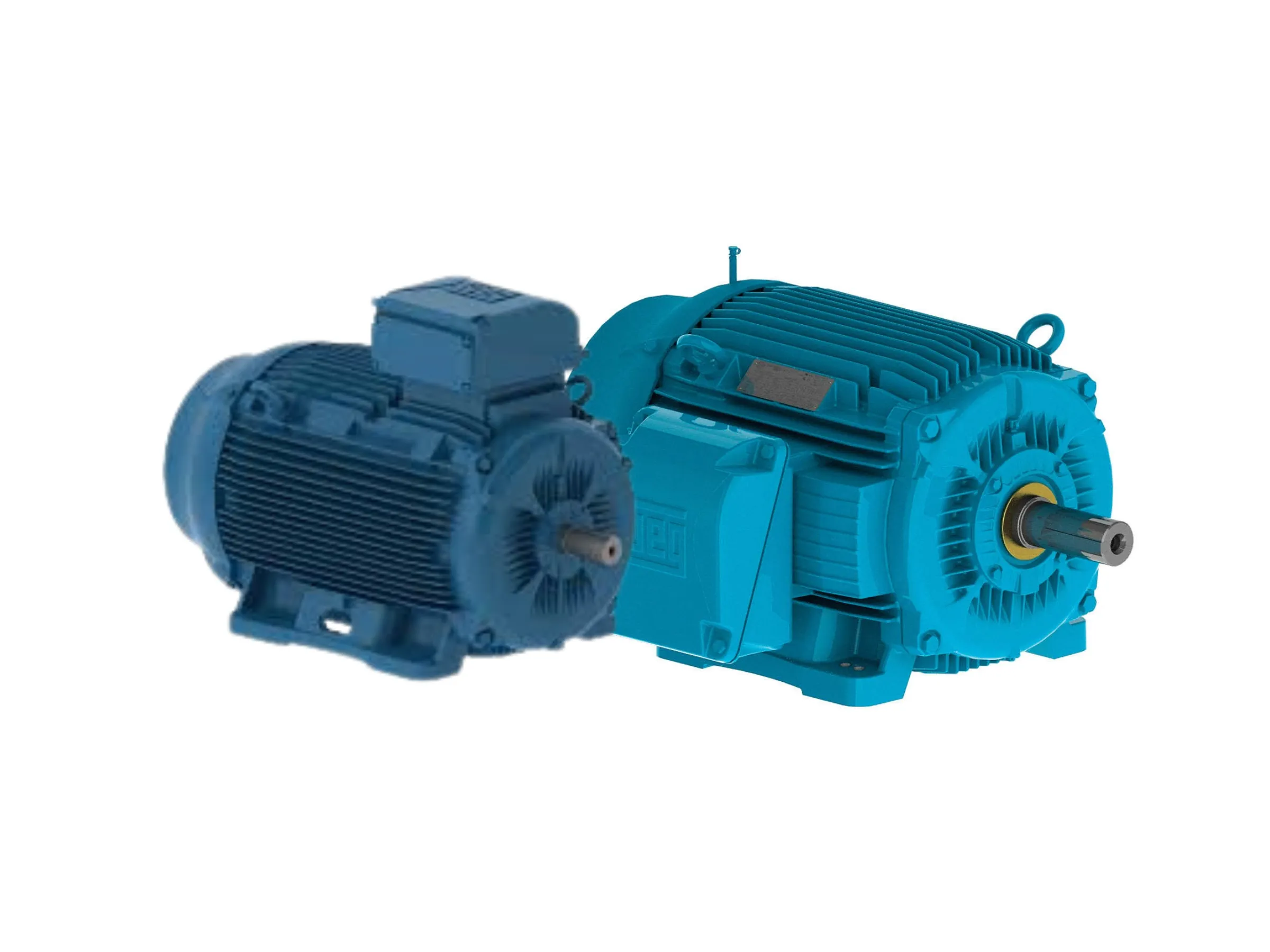 WEG hazardous area AC electric motor in cast iron frame for explosive atmosphere applications