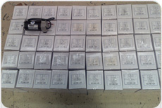 50X 12V DC with special output shafts — Motordrives Australia special project